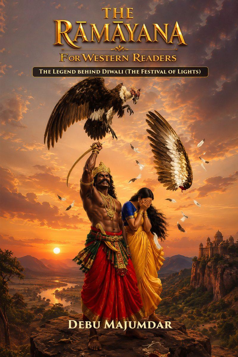 Front cover of the THE RĀMĀYANA FOR WESTERN READERS